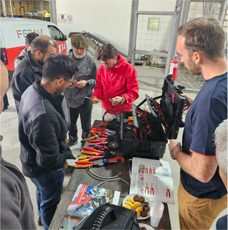 Visitas técnicas KNIPEX y FERAM