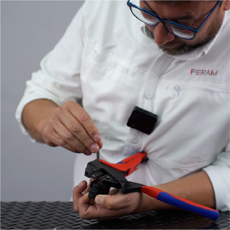 Presencia técnica KNIPEX en terreno